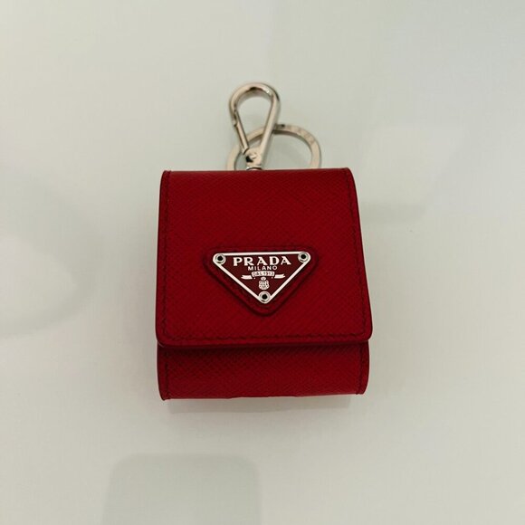 Brand new item PRADA AirPods case, with triangular logo and Saffiano leather - Picture 16 of 16
